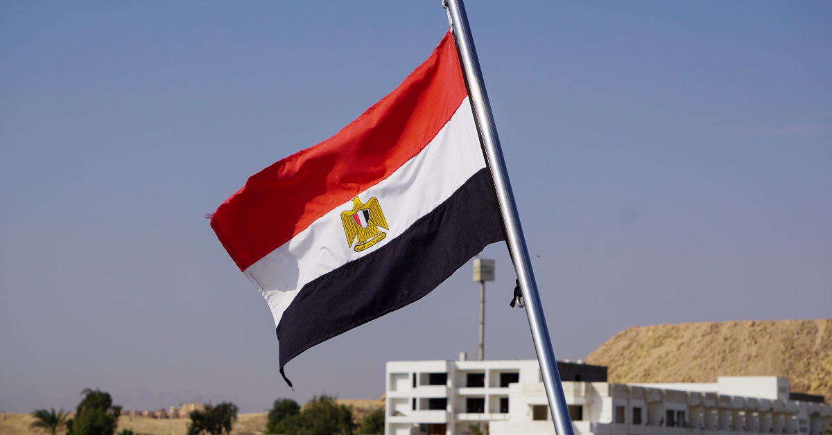 The flag of Egypt and rising cases of persecution against Christians